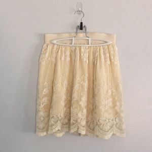 Forever 21 Lace Skirt